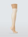 John Lewis 20 Denier Medium Support Tights, Pack of 2, Caramel