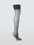 John Lewis 20 Denier Medium Support Tights, Pack of 2, Nearly Black