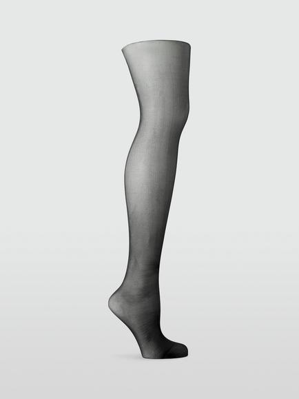 John Lewis 30 Denier Smooth Body Shaper Tights, Pack of 2, Almond, Black