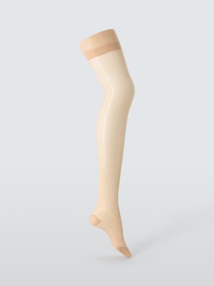 John Lewis 40 Denier Firm Support Tights, Pack of 2, Almond, Almond