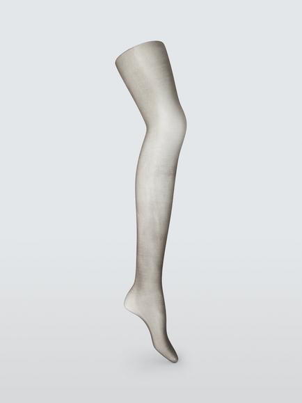 John Lewis 7 Denier Barely There Non Slip Tights, Pack of 2, Almond, Nearly Black