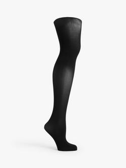 John Lewis 40 Denier Velvet Touch Tights, Black