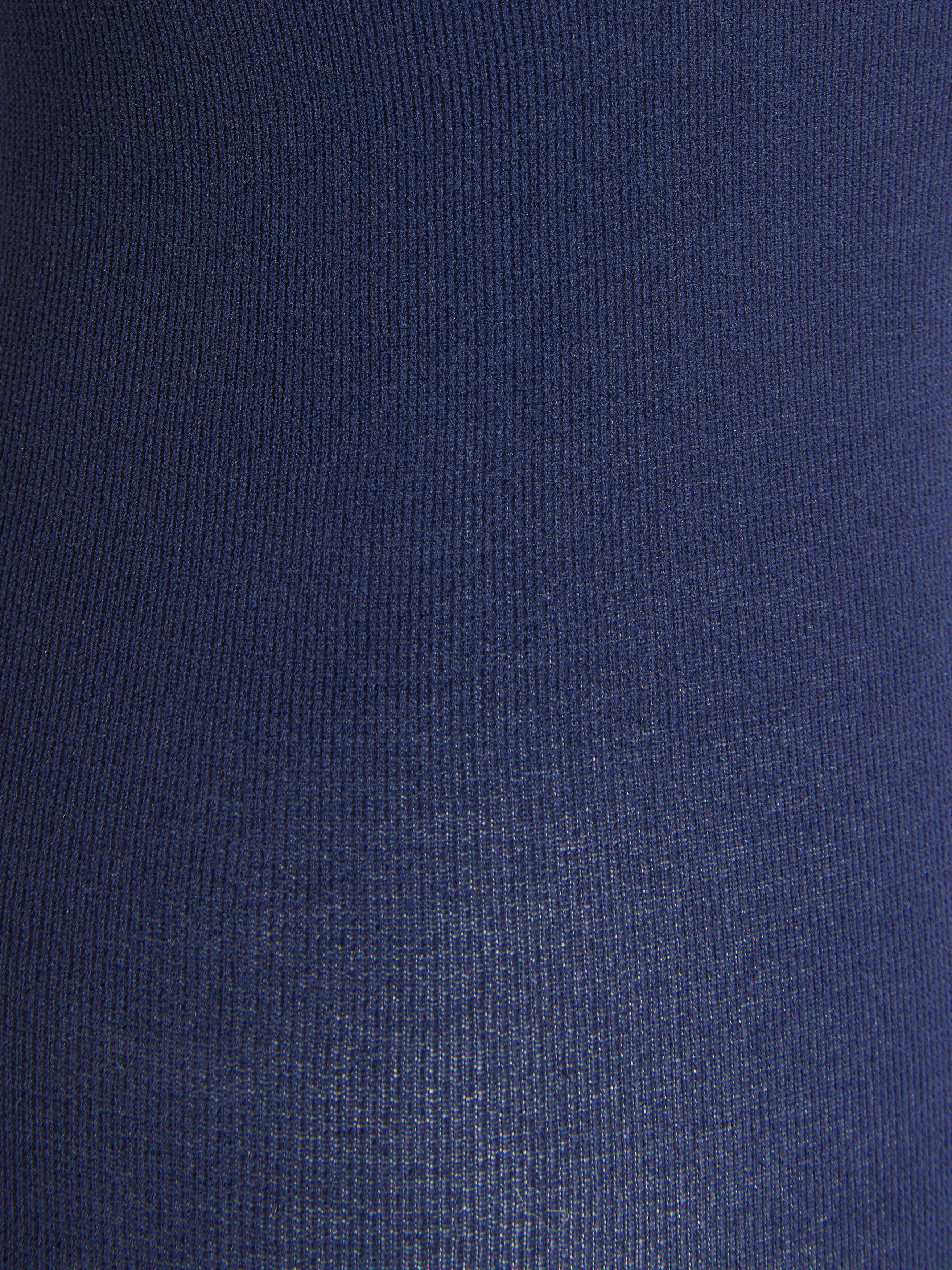 Product image 2 of 2, which shows John Lewis 40 Denier Velvet Touch Tights, Blue, S