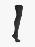 John Lewis 50 Denier Matte Finish Bodysensor Tights, Black