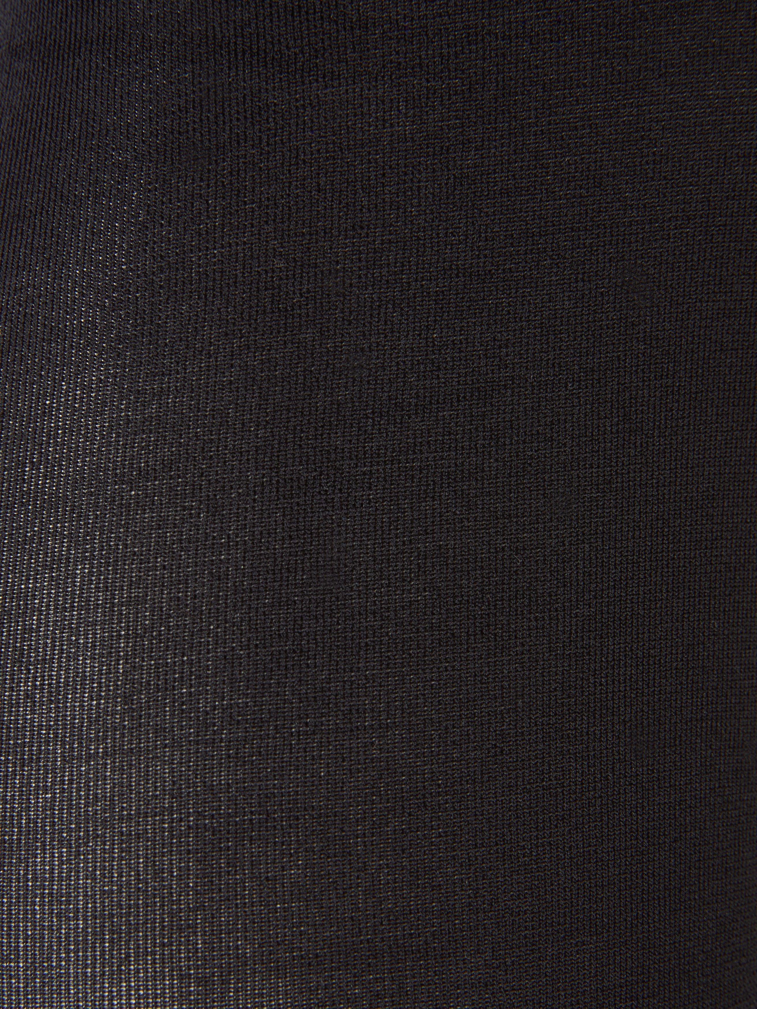 Product image 2 of 3, which shows John Lewis 60 Denier Velvet Touch Tights, Black, S