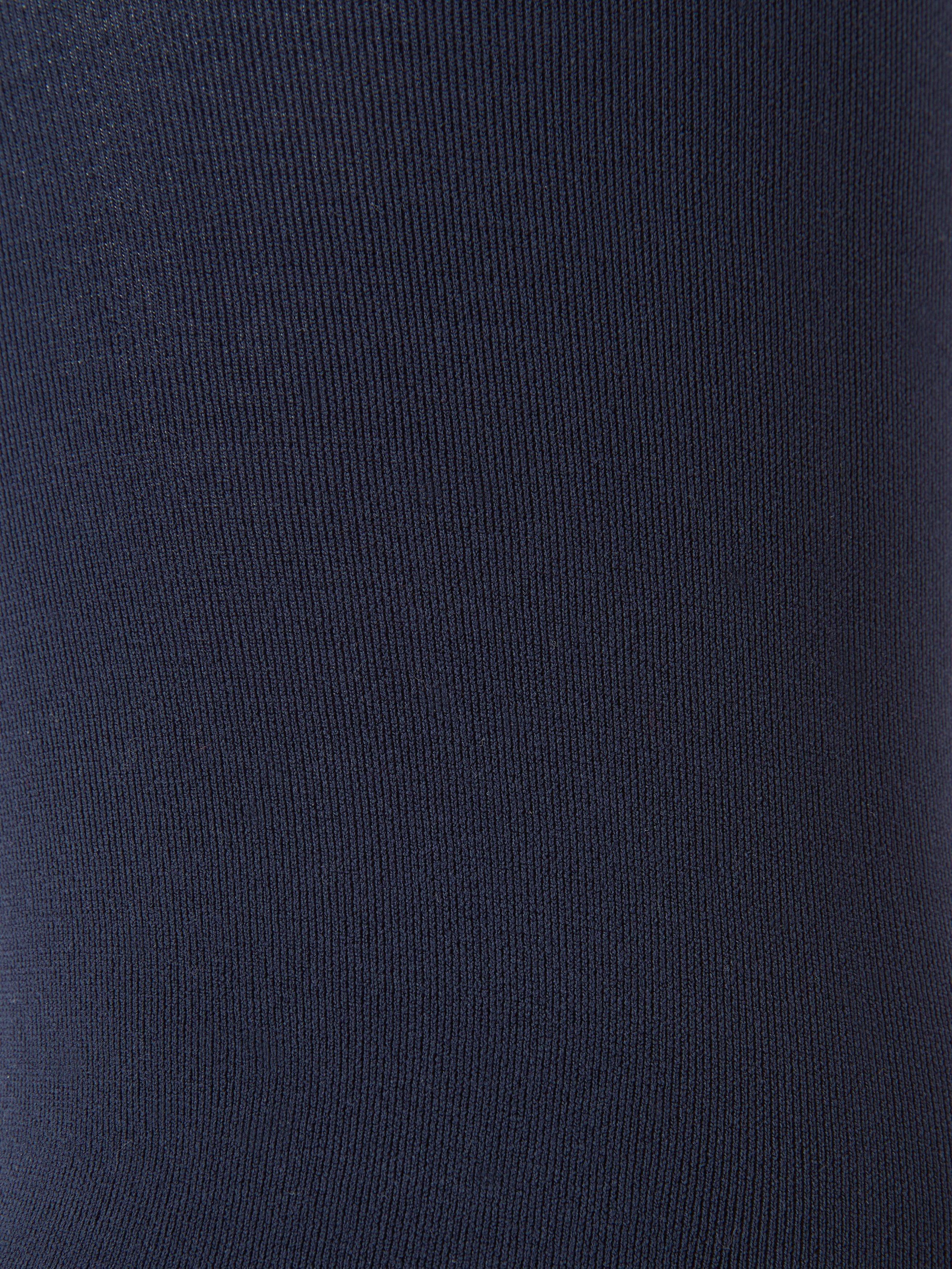 Product image 2 of 2, which shows John Lewis 60 Denier Velvet Touch Tights, Navy, S