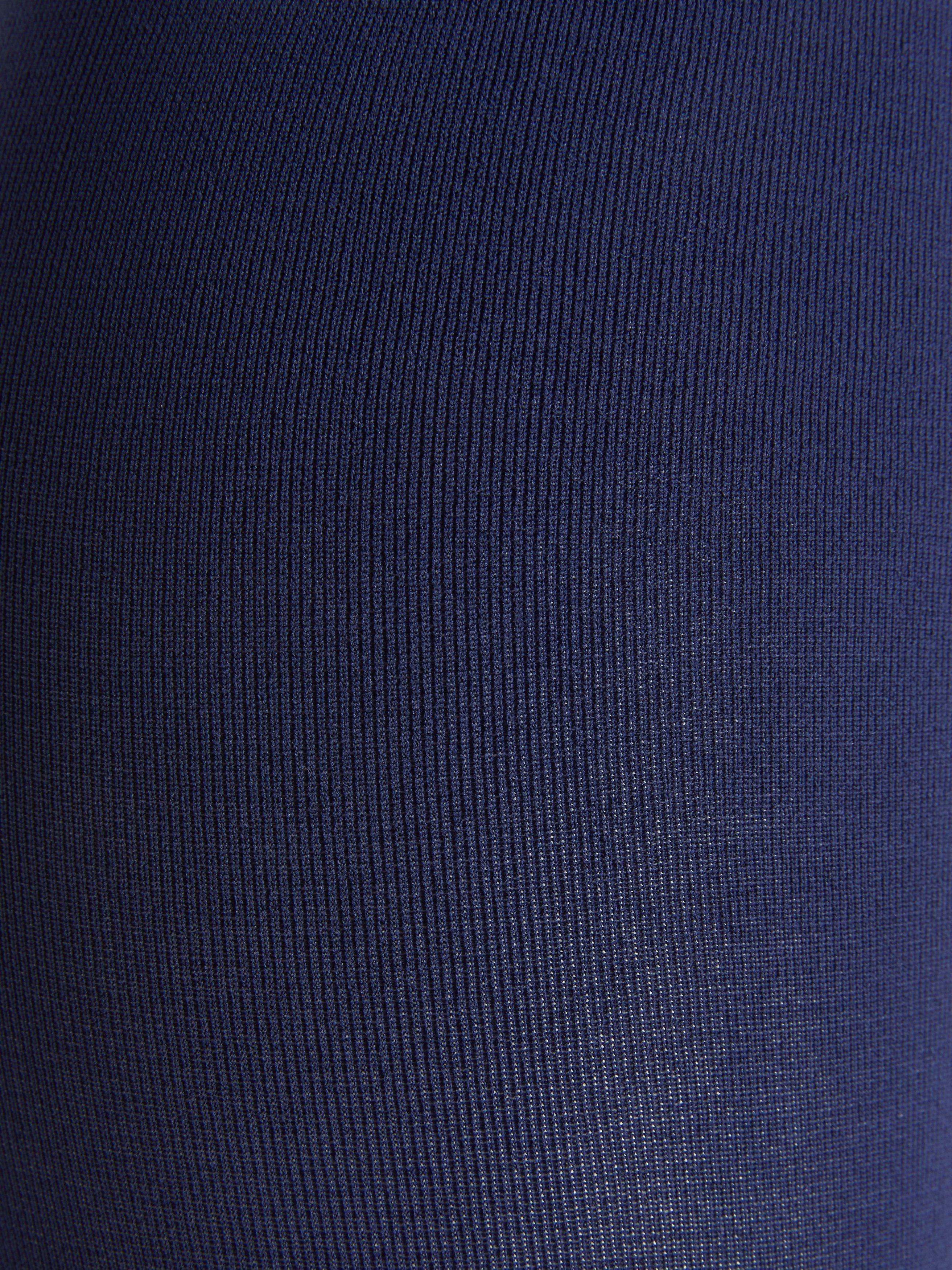 Product image 2 of 3, which shows John Lewis 60 Denier Opaque Body Shaper Tights, Blue, S