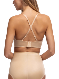 Dorina Sublime Sculpt Lightly Padded Demi Bra - view 2, Beige