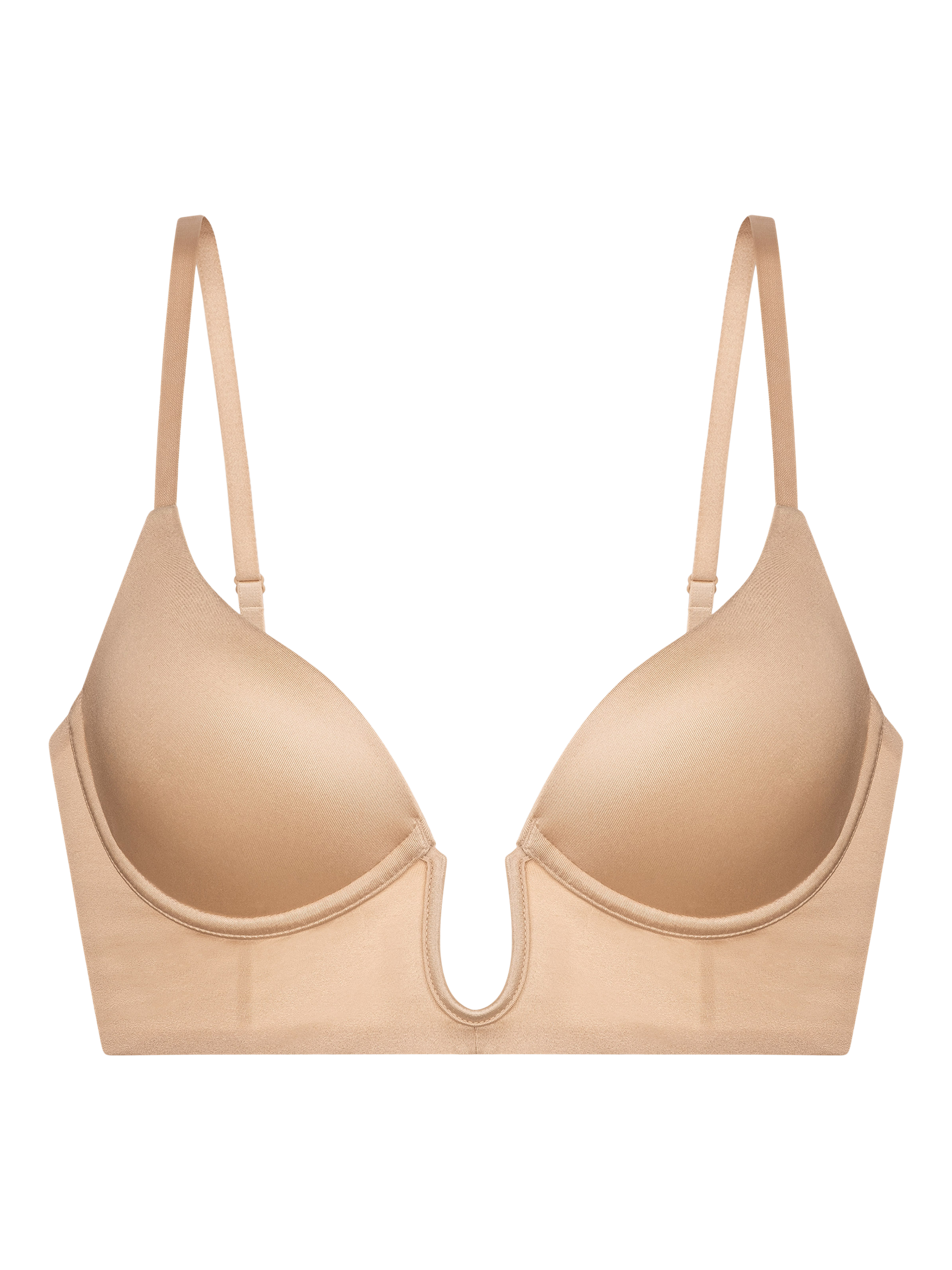 Product image 4 of 6, which shows Dorina Sublime Sculpt Lightly Padded Demi Bra, Beige, 40B