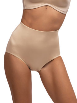Dorina Sublime Sculpt Mid-Waist Knickers, Beige, Beige