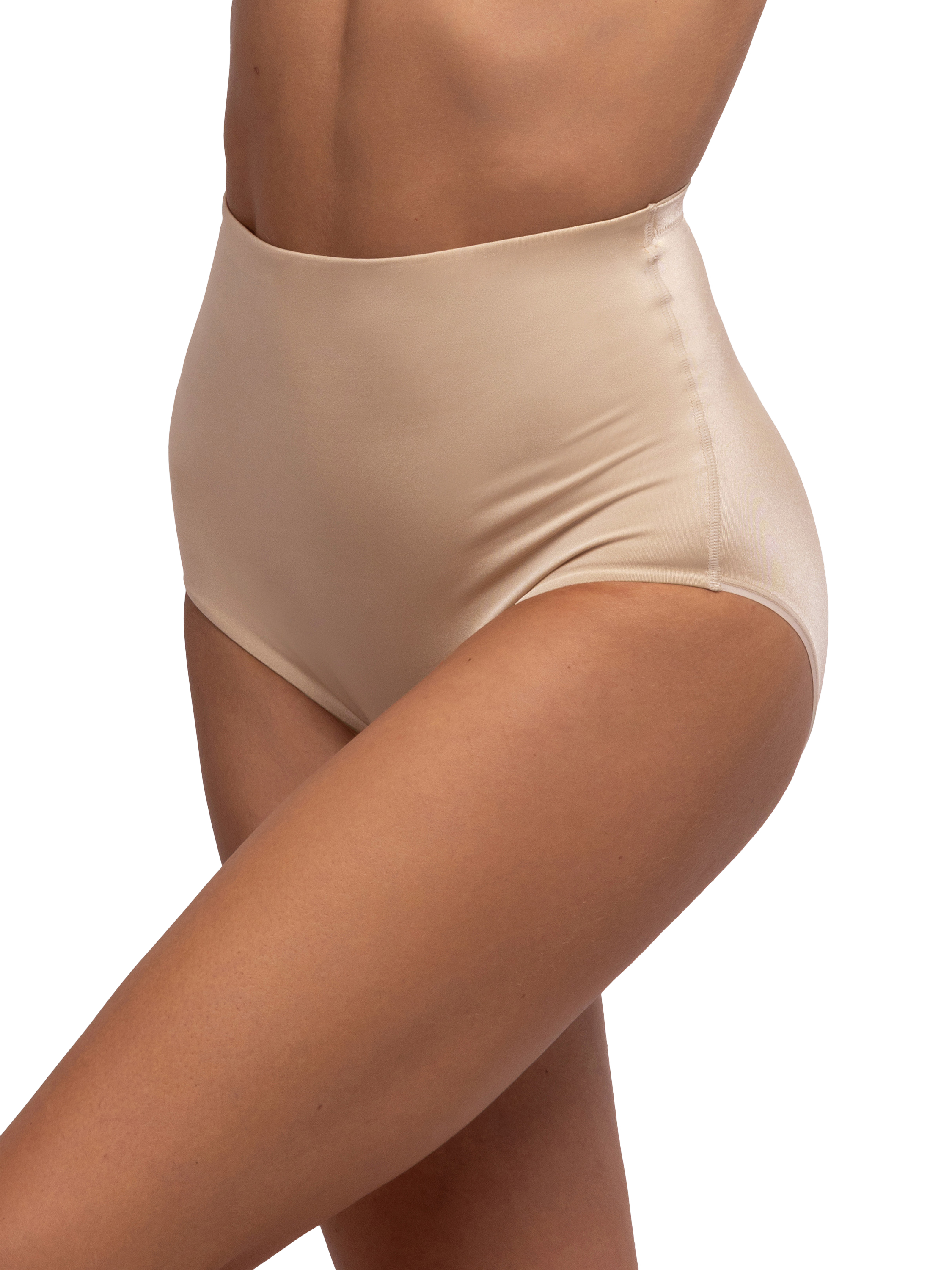 Product image 5 of 6, which shows Dorina Sublime Sculpt Mid-Waist Knickers, Beige, S