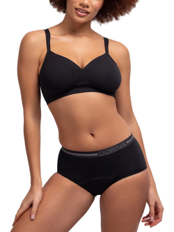 Dorina Period Midi Knickers, Black - view 2, Black