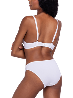 Dorina Angie Push-Up Plunge Bra, Pack of 2 - view 2, White/Beige