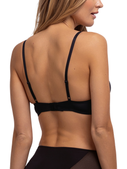 Dorina Claire Super Push-Up Demi Bra - view 2, Black