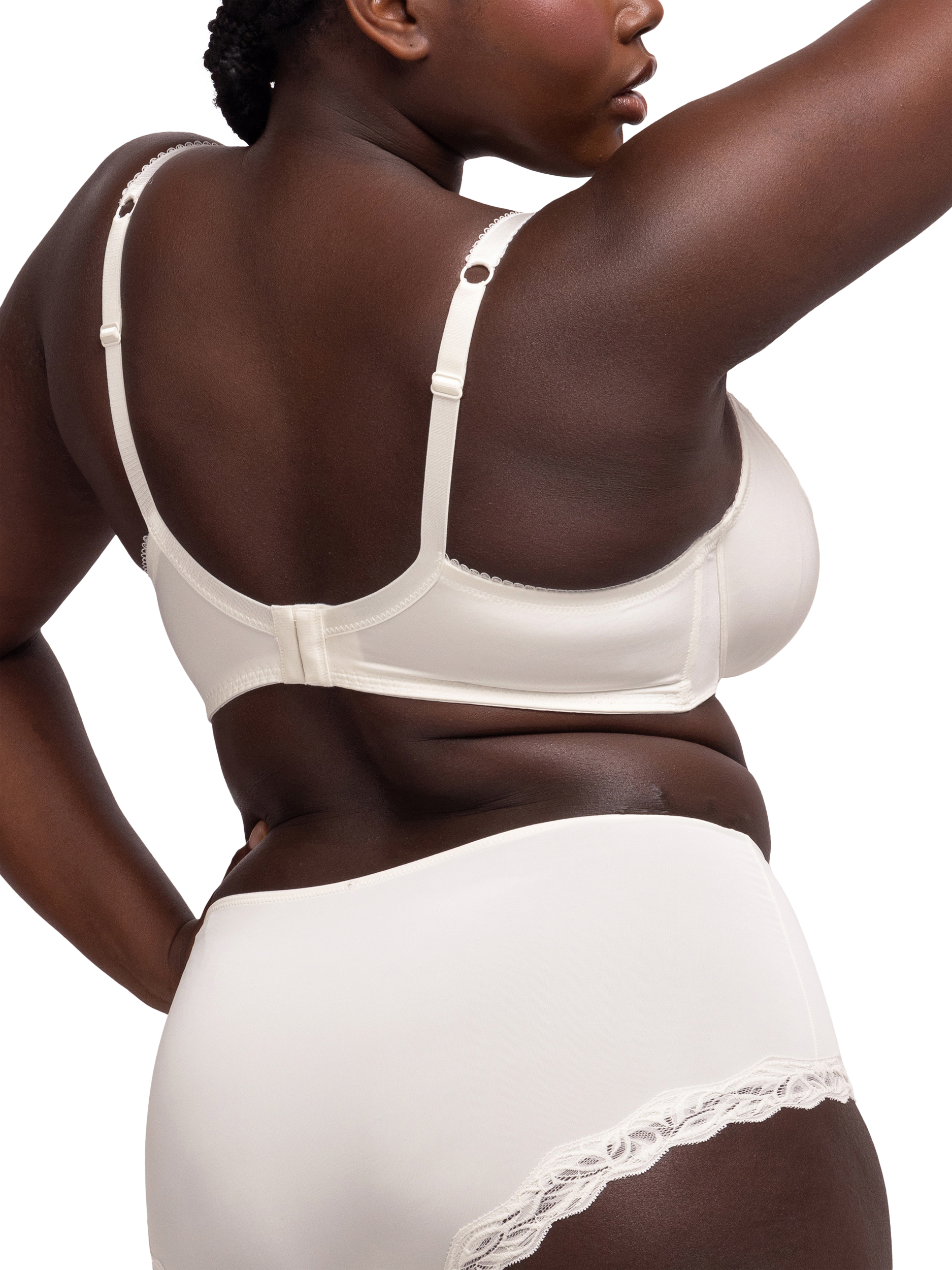 Product image 2 of 6, which shows Dorina Celine Non Padded Bra, Ivory, 32D
