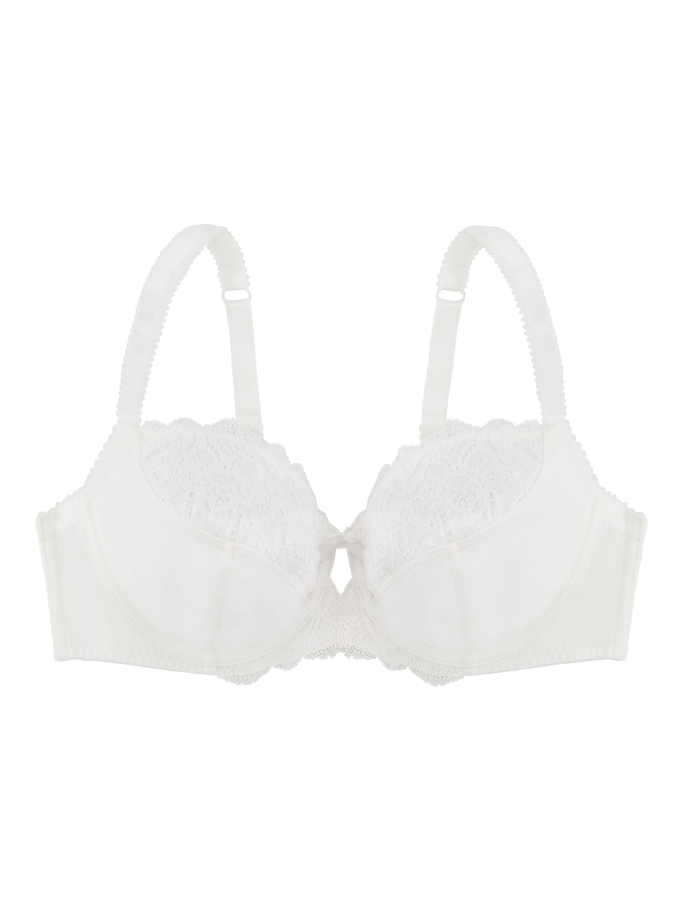 Product image 4 of 6, which shows Dorina Celine Non Padded Bra, Ivory, 32D