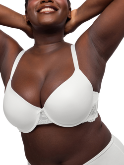 Dorina Adele Lightly Padded Demi Bra, White