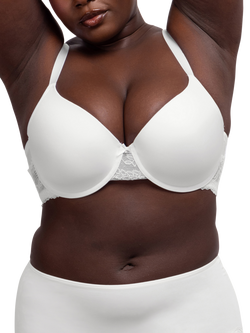 Dorina Adele Lightly Padded Demi Bra - view 2, White