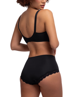 Dorina May Lightly Padded Nursing Bra, Black - view 2, Black