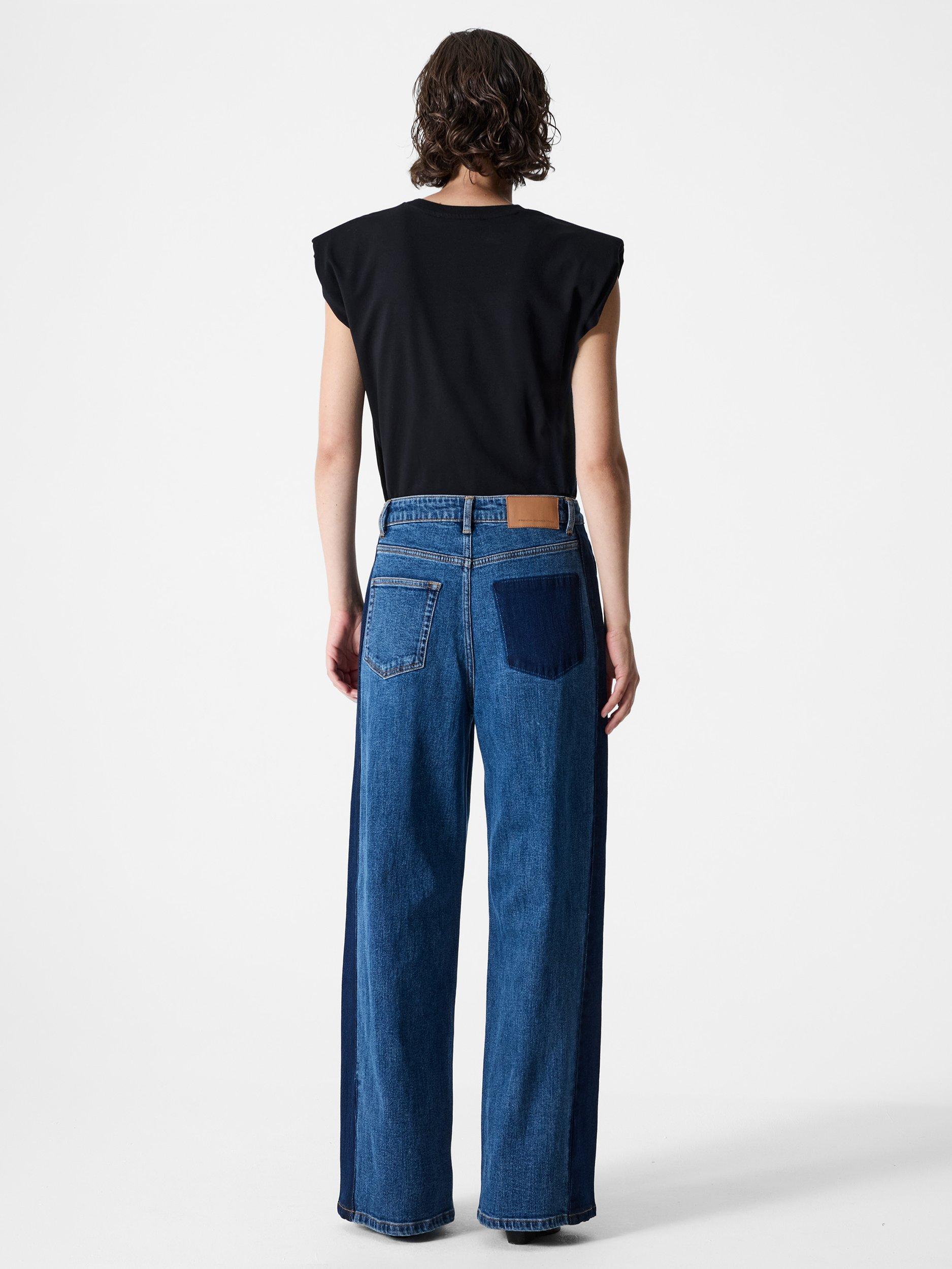 Product image 4 of 5, which shows French Connection Elliot Denim Side Panel Jeans, Blue Indigo, 14
