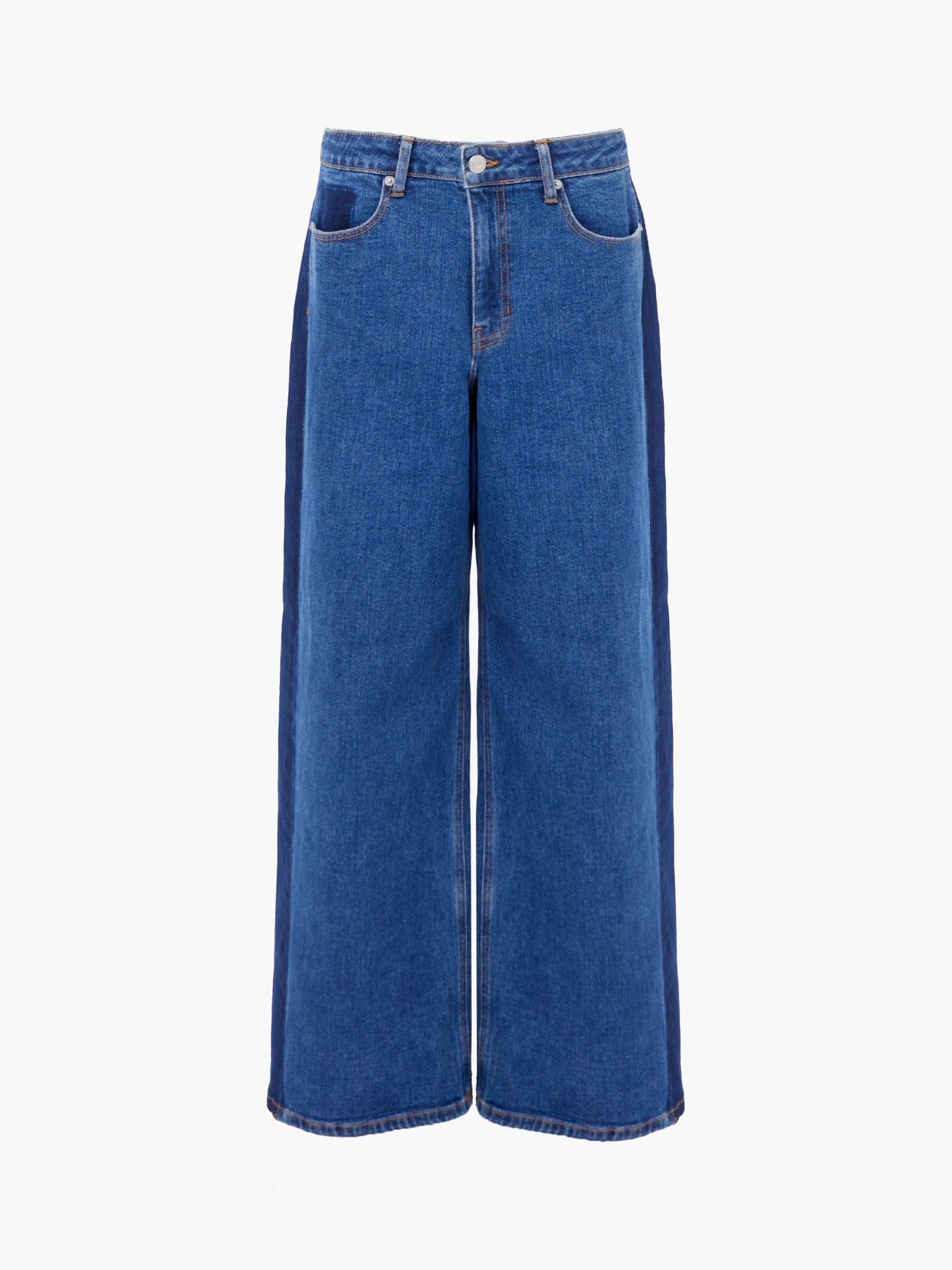 Product image 5 of 5, which shows French Connection Elliot Denim Side Panel Jeans, Blue Indigo, 14