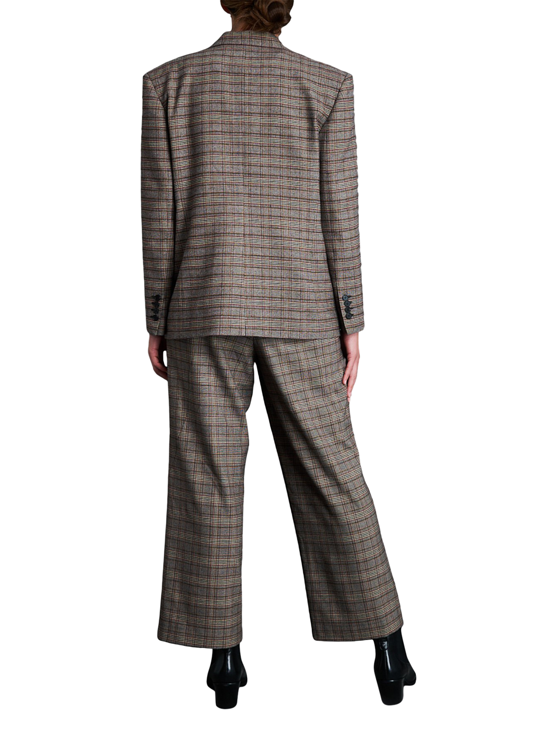 Product image 4 of 7, which shows EAST 42ND Tailored Check Print Blazer, Check, 10