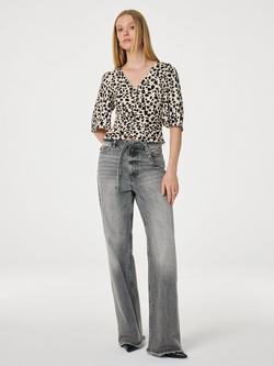 Fabienne Chapot Myrte Top, White/Black, White/Black