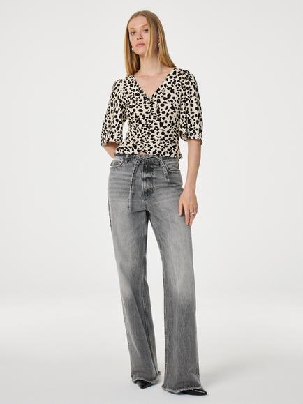 Fabienne Chapot Myrte Top, White/Black, White/Black