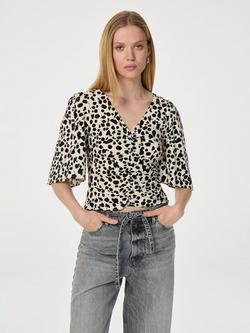 Fabienne Chapot Myrte Top, White/Black - view 2, White/Black