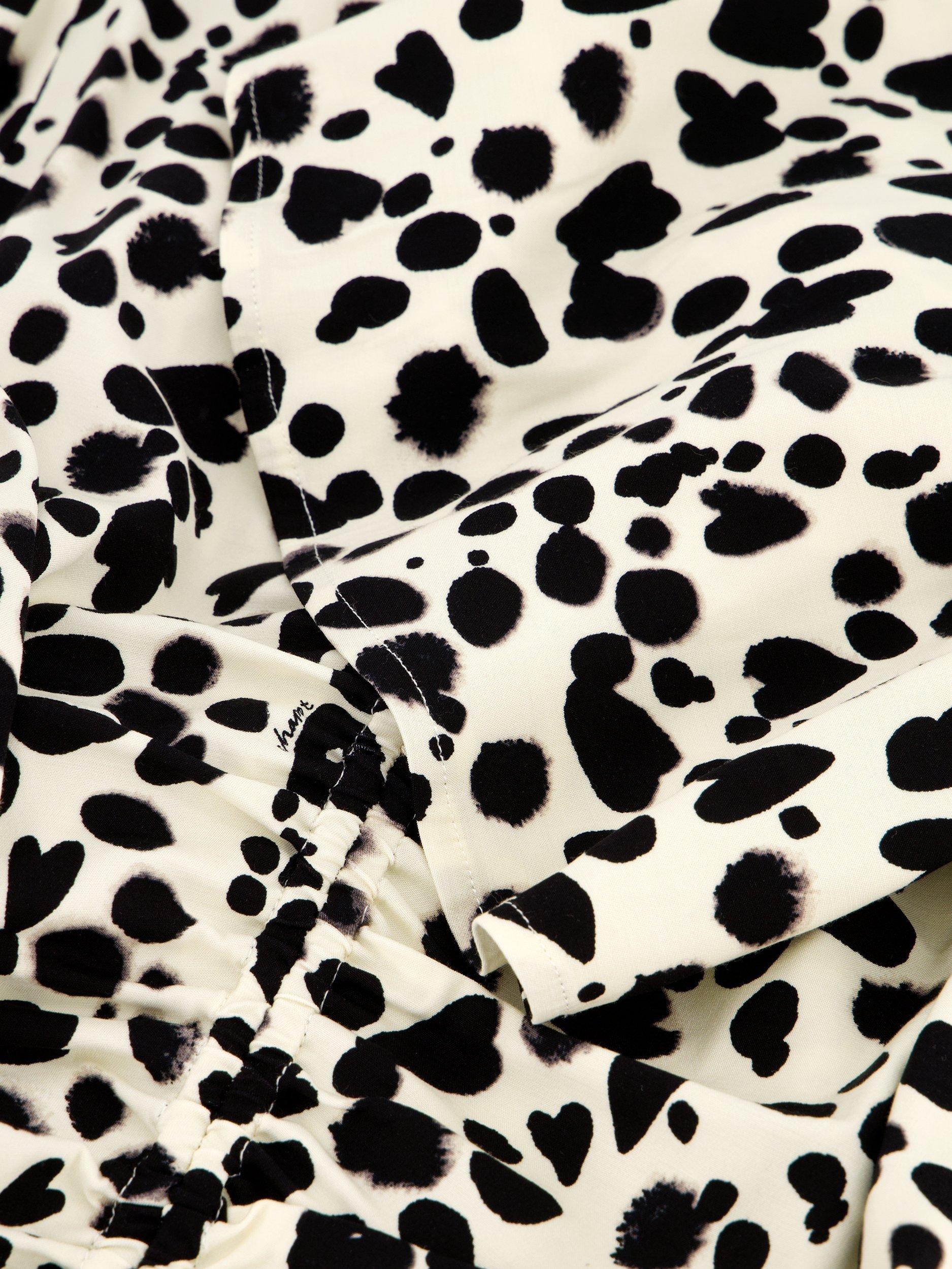 Product image 5 of 5, which shows Fabienne Chapot Myrte Top, White/Black, 36