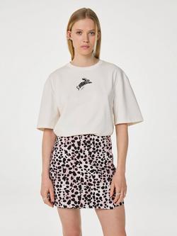 Fabienne Chapot Benja T-Shirt, White/Black - view 2, White/Black