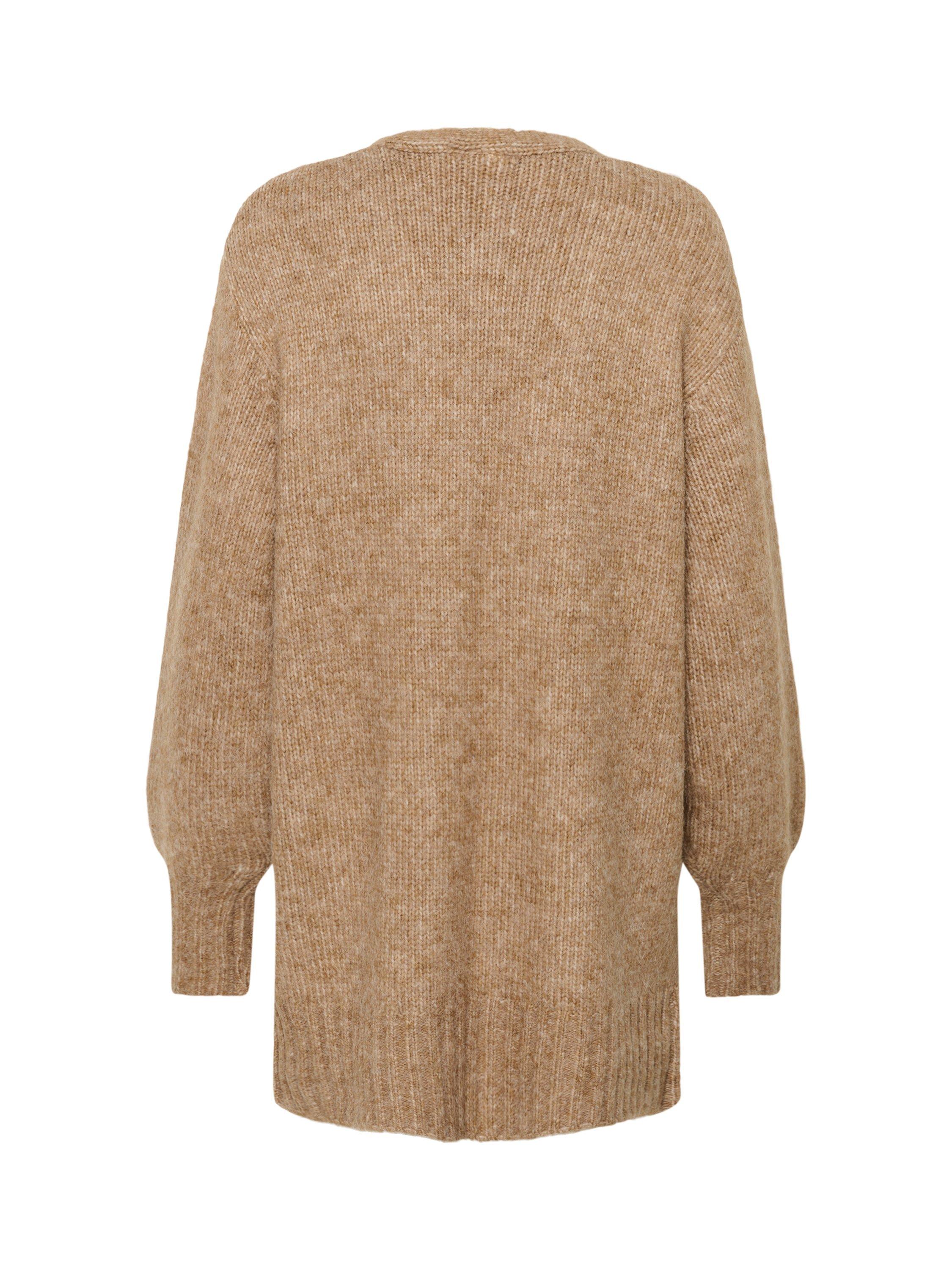 Product image 6 of 6, which shows KAFFE KAtrina Loose Fit Wool Blend Longline Cardigan, XS