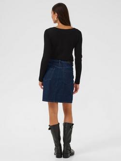 KAFFE Lizza Long Sleeve Jumper - view 2, Black Deep