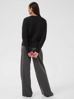 KAFFE KAniel Crew Neck Pullover, Black Deep - view 2, Black Deep