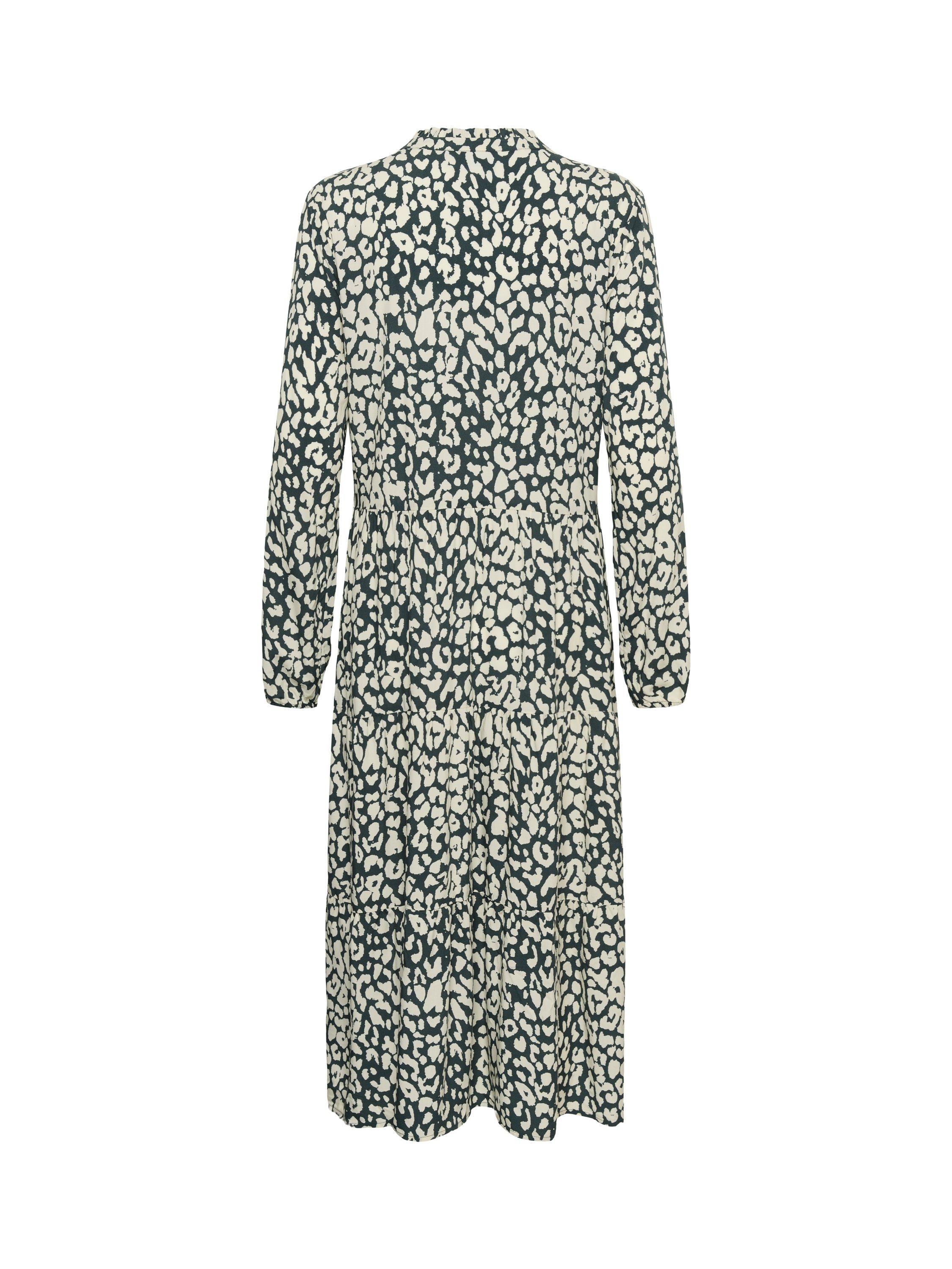 Product image 6 of 6, which shows Saint Tropez Eda Leopard Print Maxi Dress containing LENZING™ ECOVERO™ Viscose, Winter/Multi, XS