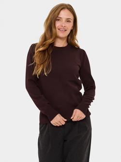 Saint Tropez Mila Jumper, Chocolate Plum