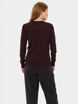 Saint Tropez Mila Jumper - view 2, Chocolate Plum