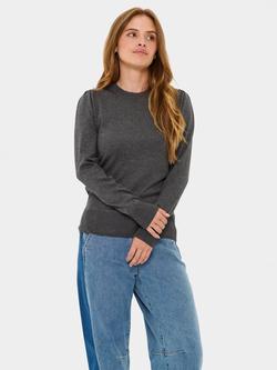 Saint Tropez Mila Jumper, Grey Iron Melange