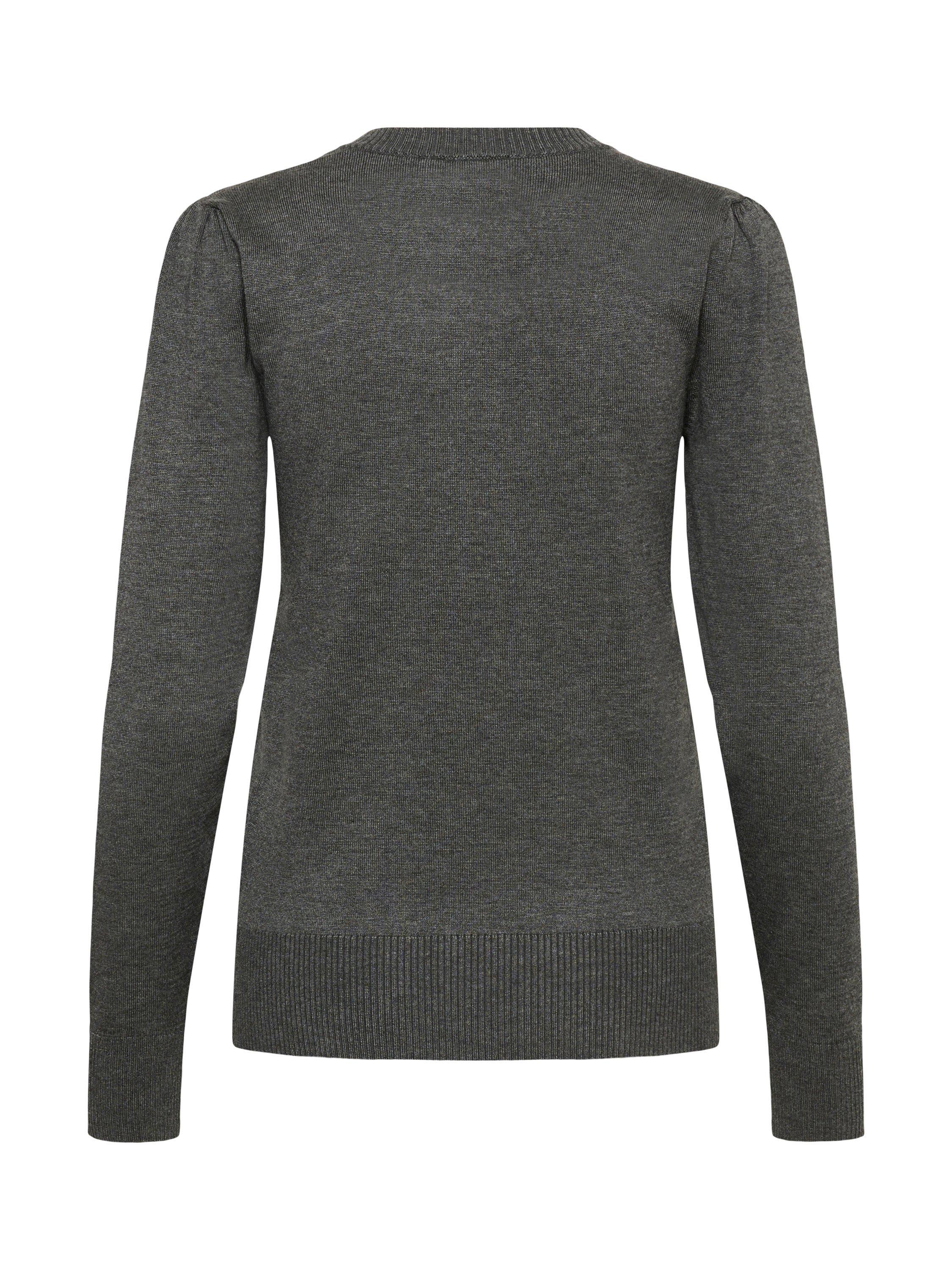 Product image 6 of 6, which shows Saint Tropez Mila Jumper, Grey Iron Melange, XS