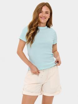 Saint Tropez Aster Organic Cotton Rich T-Shirt, Saltwater Slide