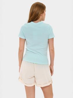 Saint Tropez Aster Organic Cotton Rich T-Shirt - view 2, Saltwater Slide