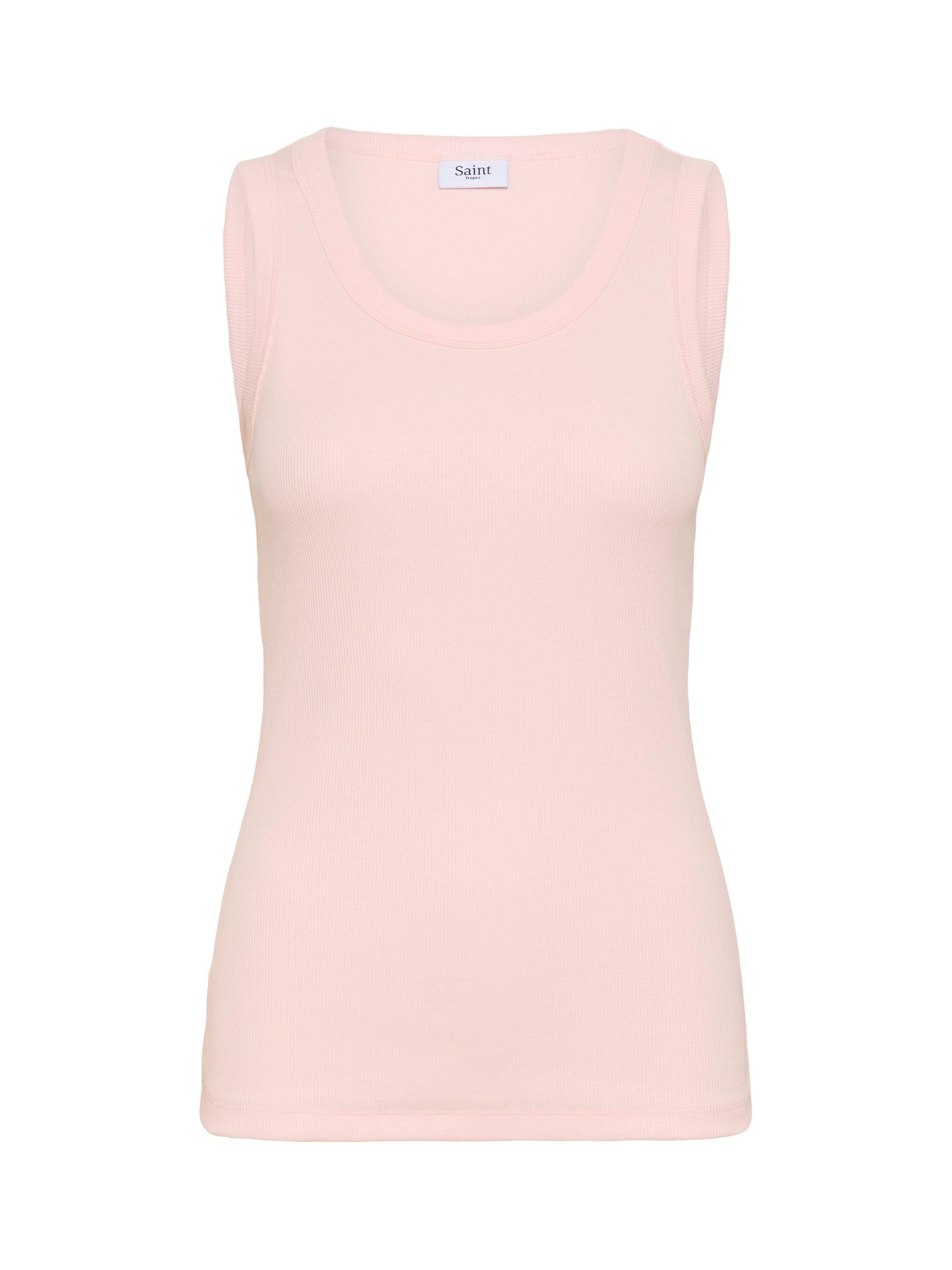 Product image 5 of 6, which shows Saint Tropez AsterSZ Tank Top, Barely Pink, L