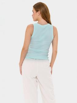 Saint Tropez Aster Organic Cotton Rich Tank Top - view 2, Saltwater Slide