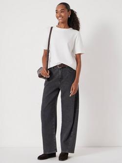 HUSH Cotton Blend Loopback Regular T-Shirt, White