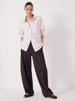 HUSH Jersey Slub Long Sleeve Shirt, Soft Pink - view 2, Soft Pink