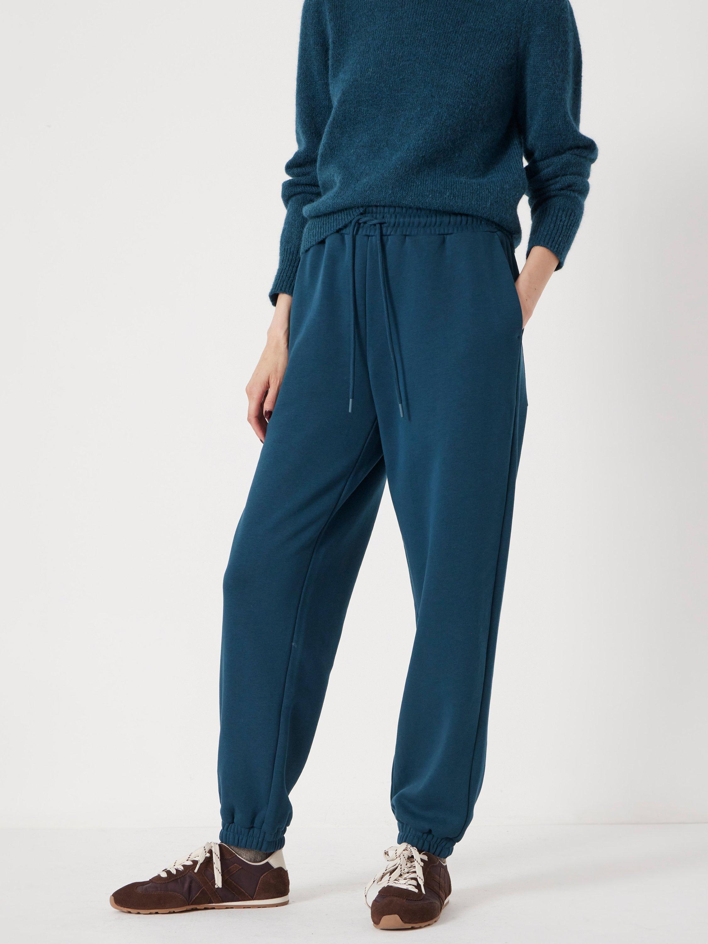 Product image 3 of 5, which shows HUSH Alyna Pocket Joggers, Teal Blue, XXS Reg
