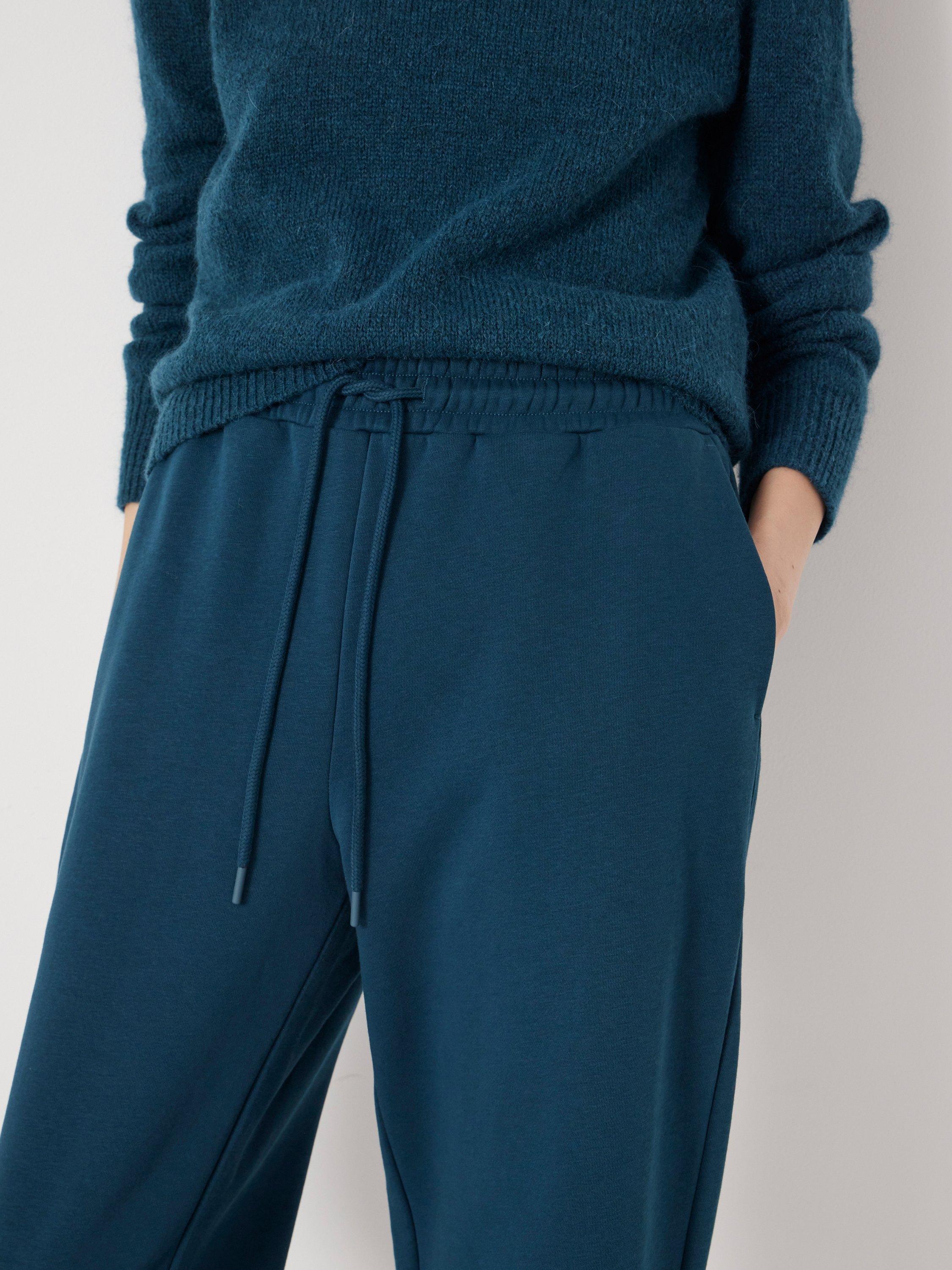 Product image 4 of 5, which shows HUSH Alyna Pocket Joggers, Teal Blue, XXS Reg