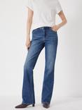 HUSH Eliana Mid Rise Bootcut Jeans, Mid Authentic Blue