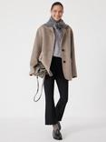 HUSH Flare Cropped Tailored Trousers