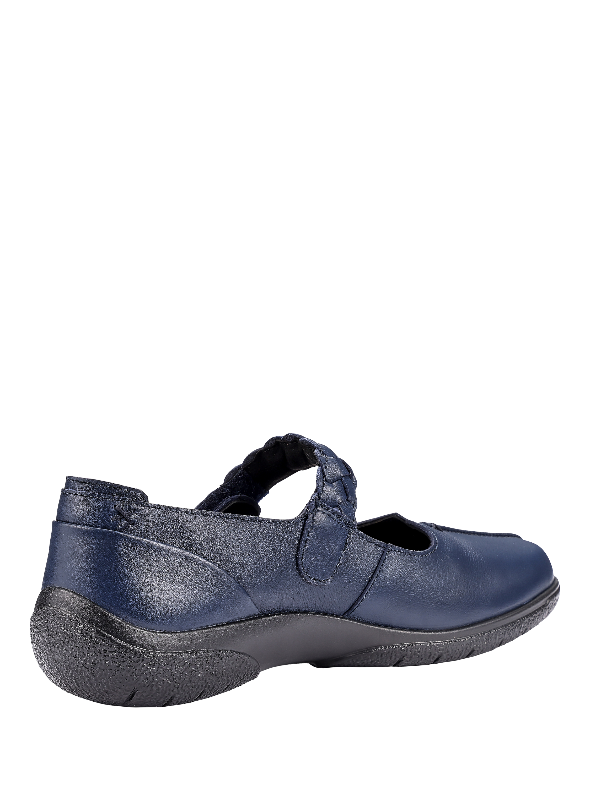 Product image 4 of 4, which shows Hotter Shake II Classic Mary Jane Shoes, French Navy, 3S